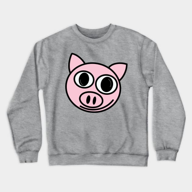 Little piggy Crewneck Sweatshirt by Artemis Garments